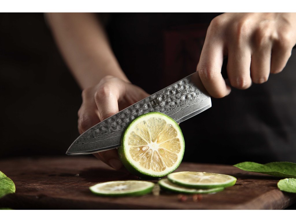 Schneiden mit dem Gemüsemesser XinZuo Yu B13H