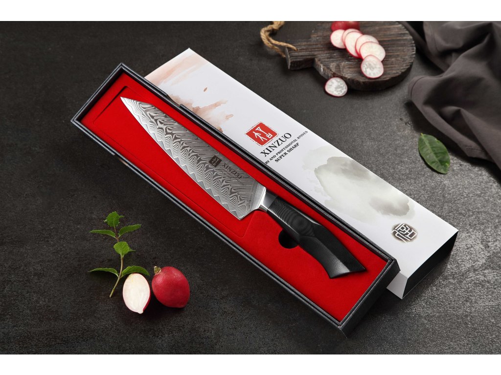 Fleischmesser XinZuo Feng B32 in der Geschenkbox