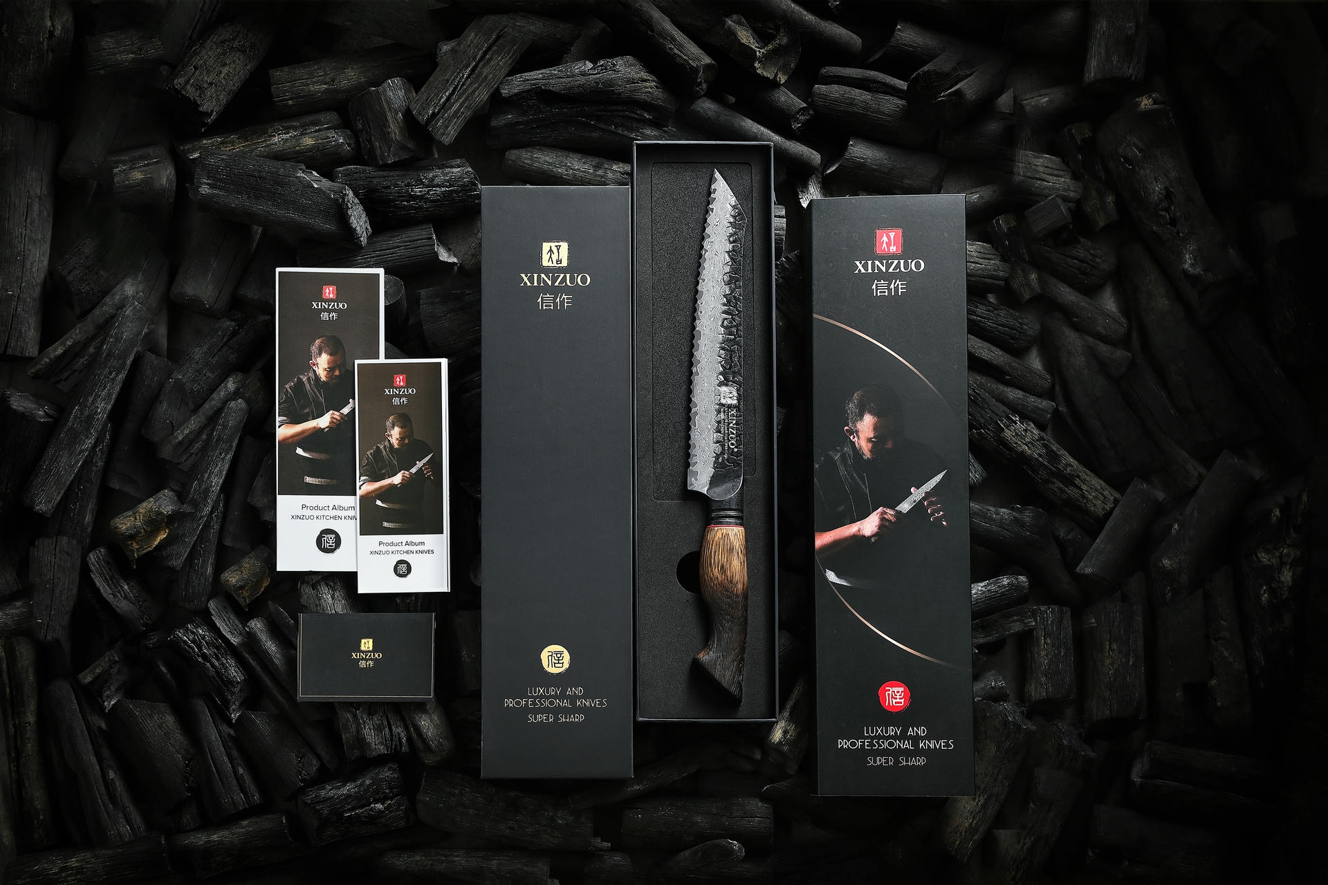 Brotmesser XinZuo Mo X06 in der Geschenkbox