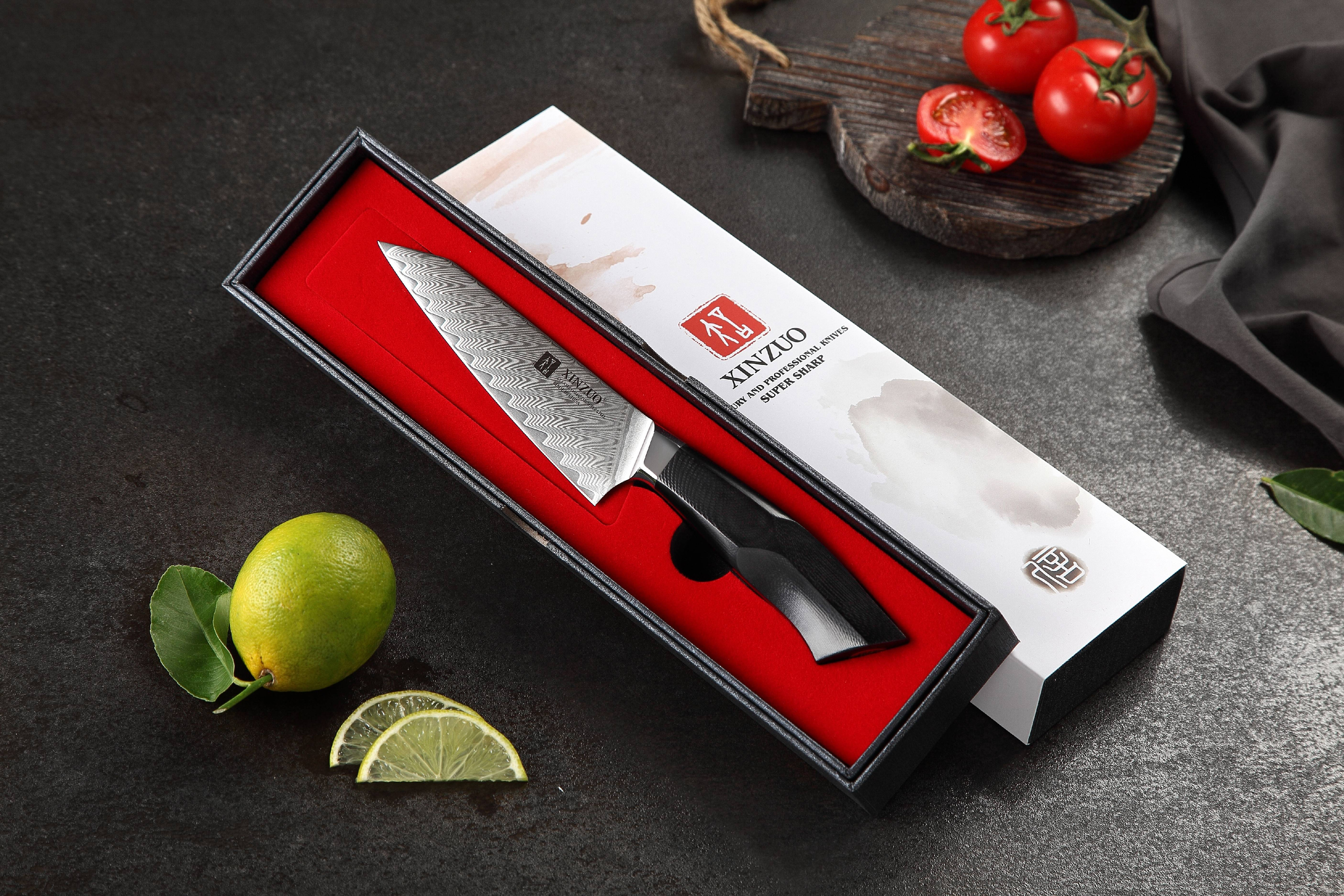 Luxuriöse Geschenkbox Gemüsemesser XinZuo Feng B32