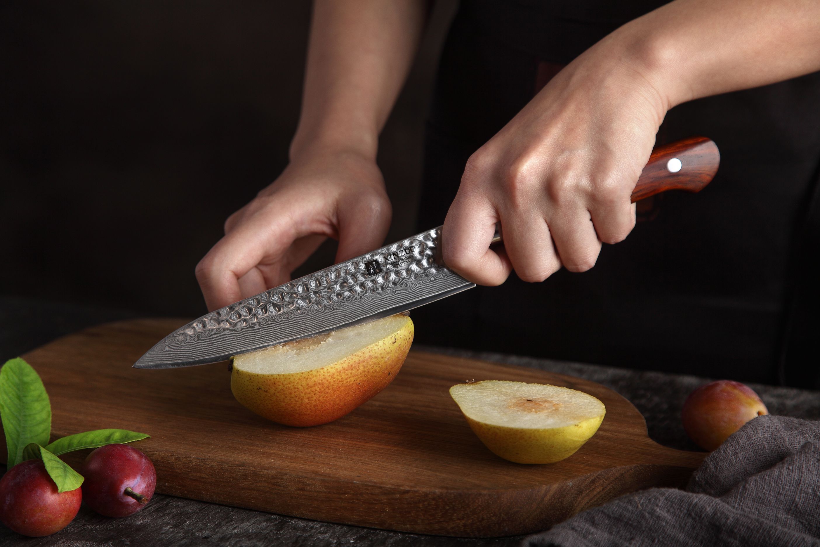 Schneiden mit dem Gemüsemesser XinZuo Yun B9H