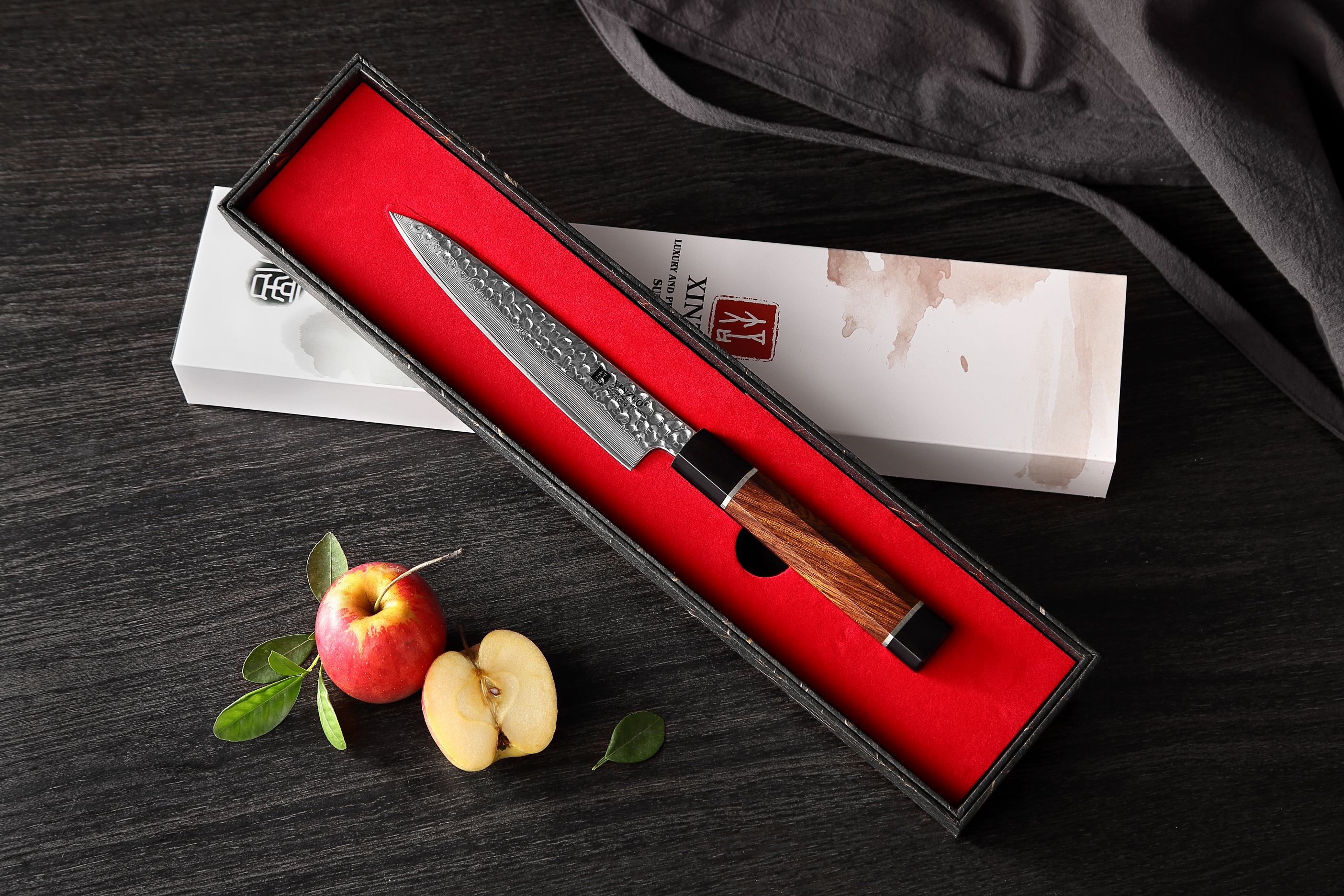 Luxuriöse Geschenkbox Gemüsemesser XinZuo Zhen PM8