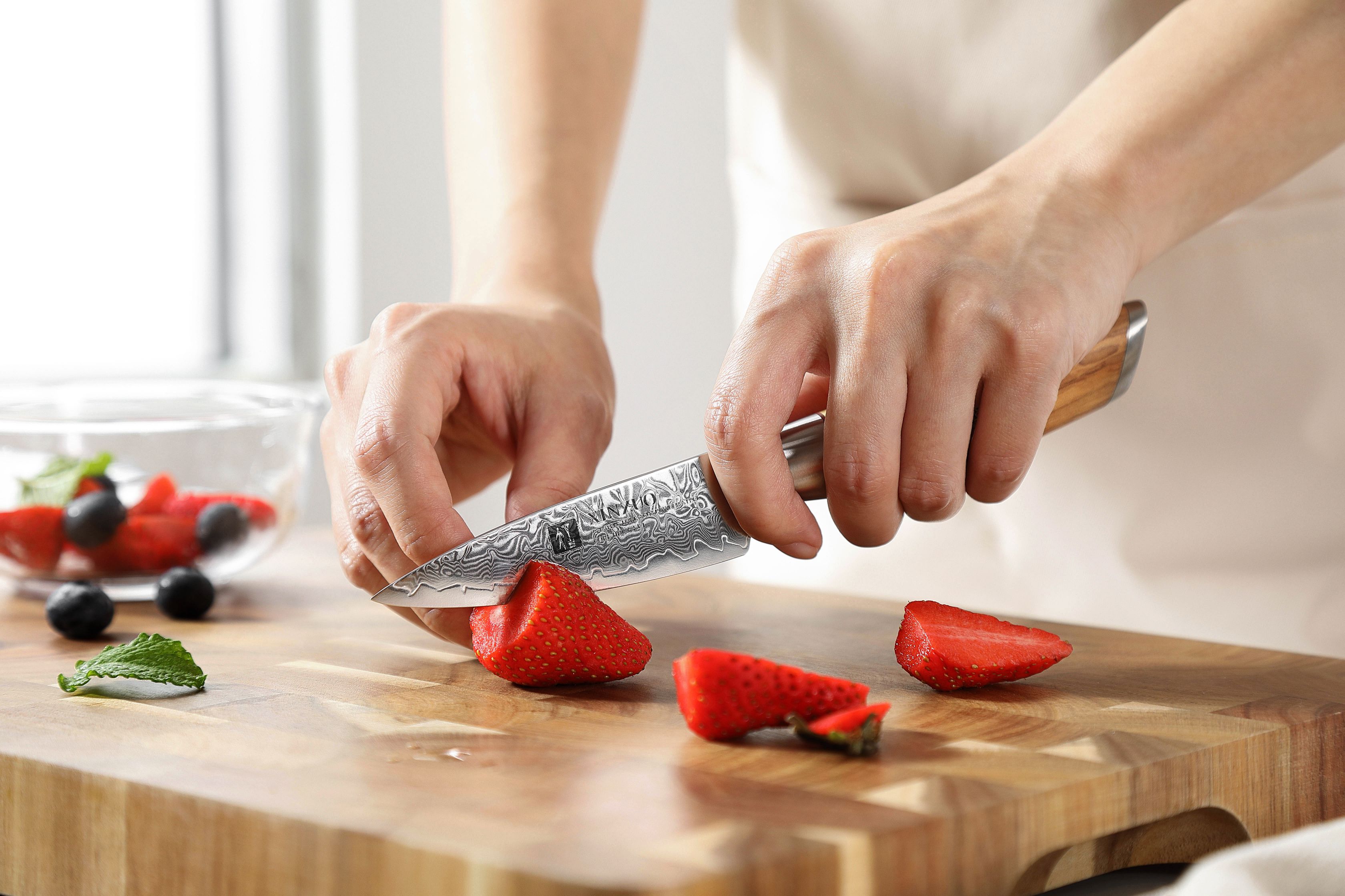 Schälen mit dem Messer XinZuo Lan B37