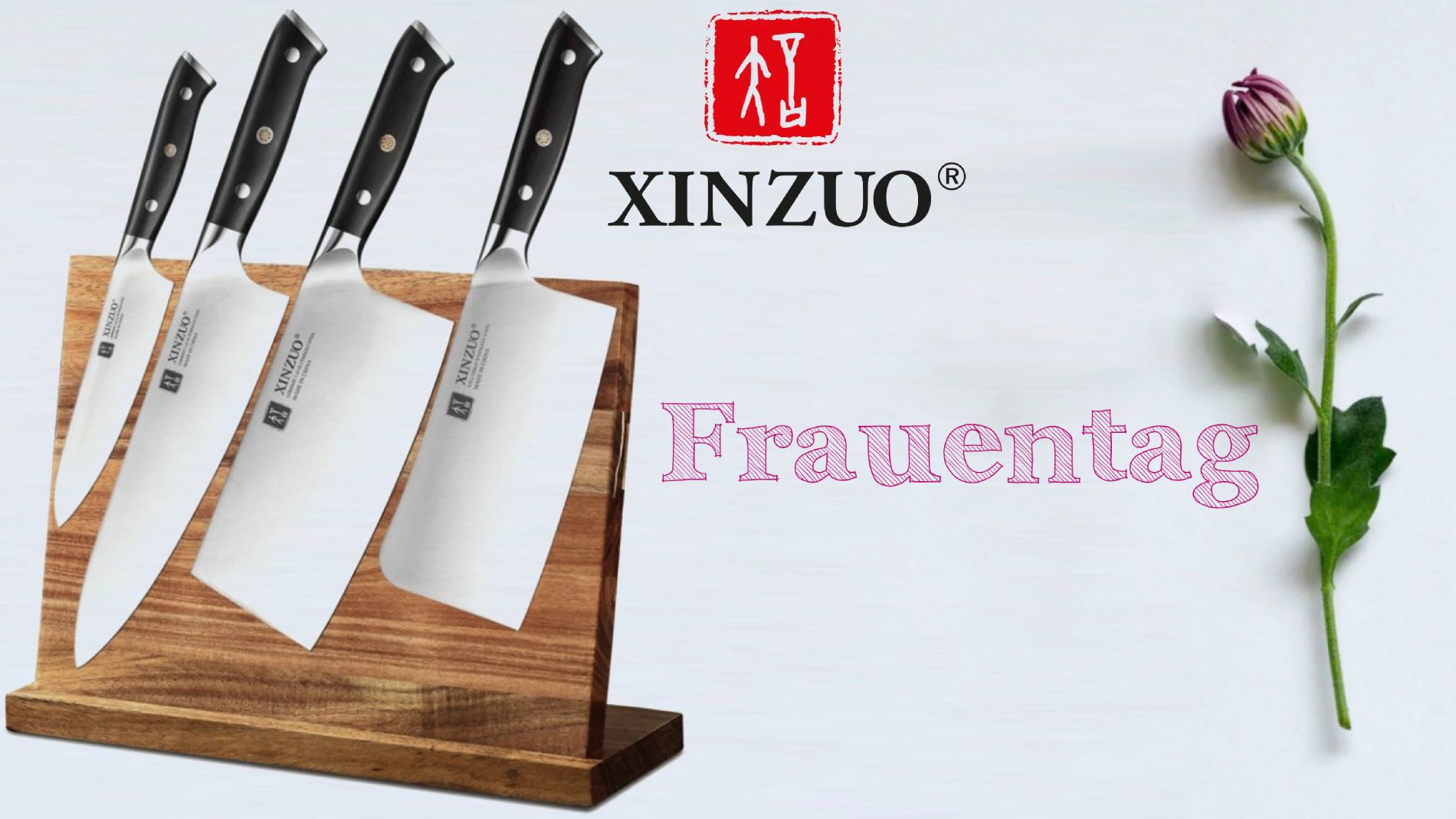 Hochwertiges Küchenmesser als Geschenk zum Frauentag
