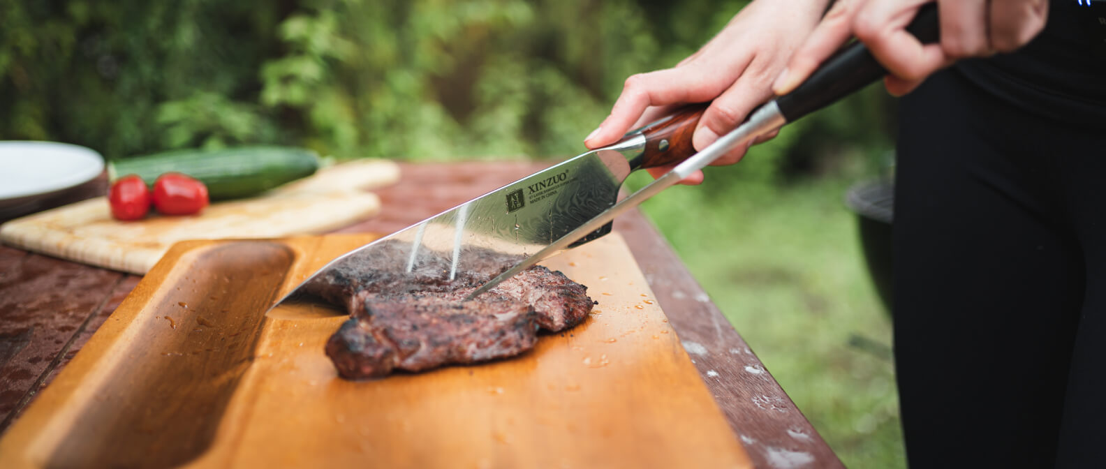Das Grillen beginnt mit dem richtigen Messer