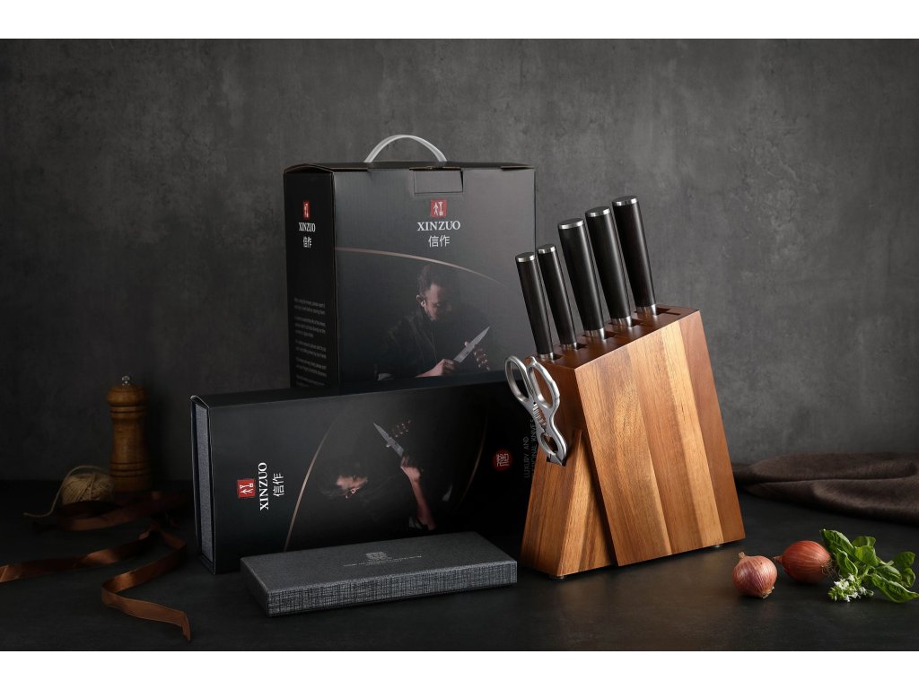 Messerset XinZuo He B1H – Geschenkverpackung
