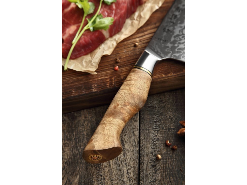 Der Griff des TAO-Messers HEZHEN Master B30
