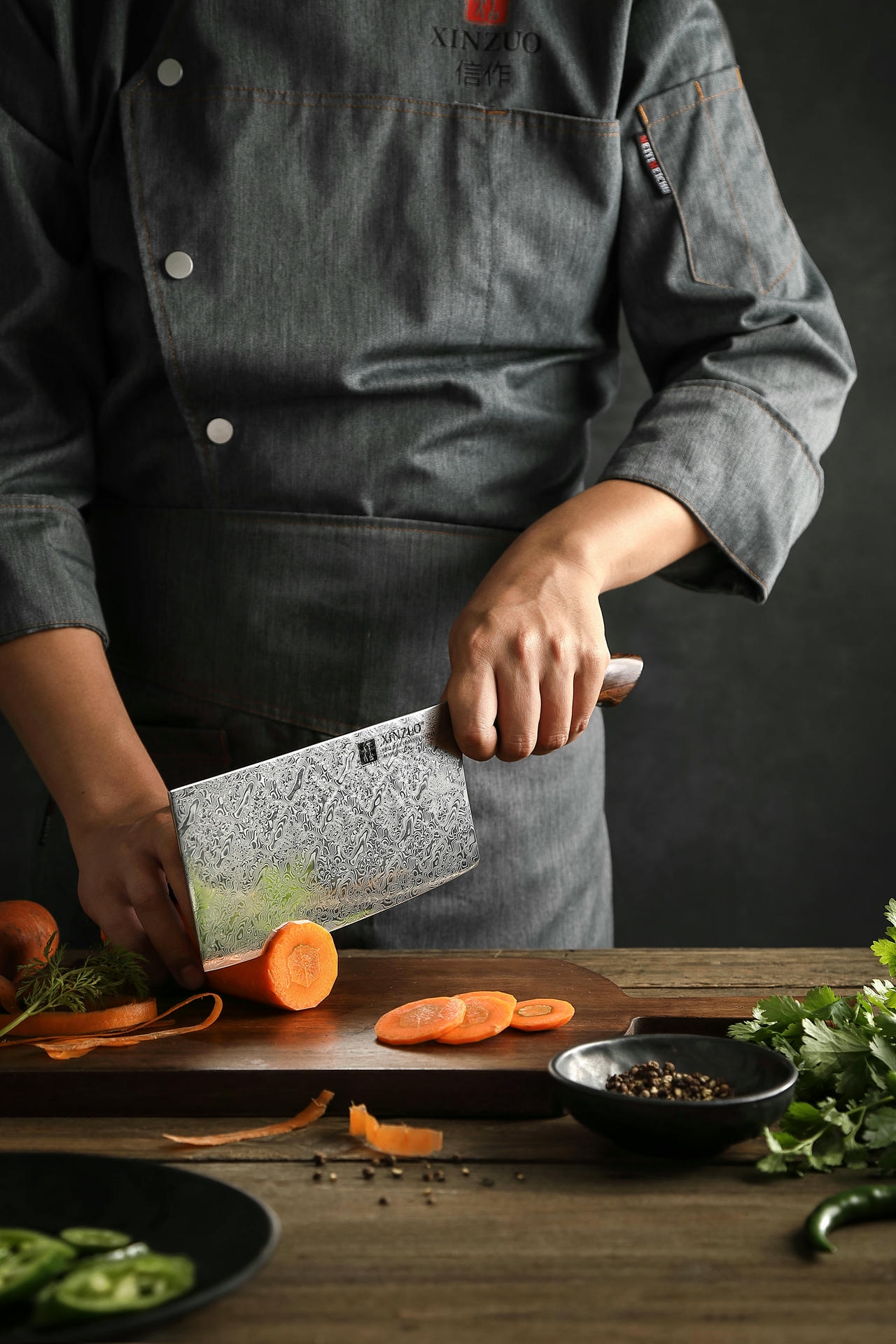 Schneiden mit dem Messer TAO XinZuo Jiang B46D