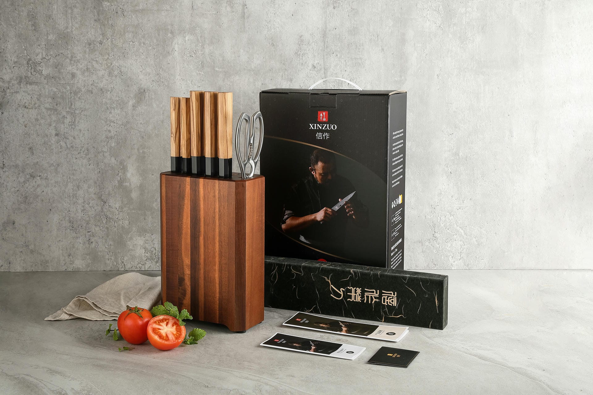 Messerset XinZuo Zhen PM8O – Geschenkverpackung
