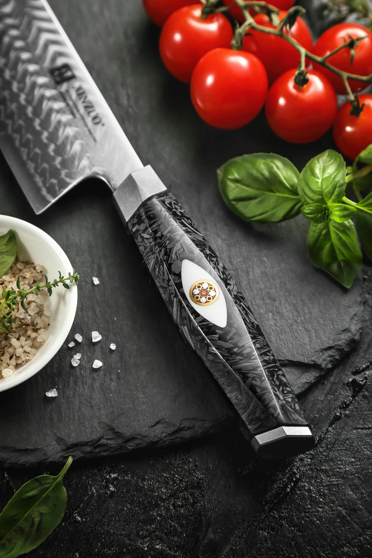 Der Griff des Nakiri-Messers XinZuo Li X04