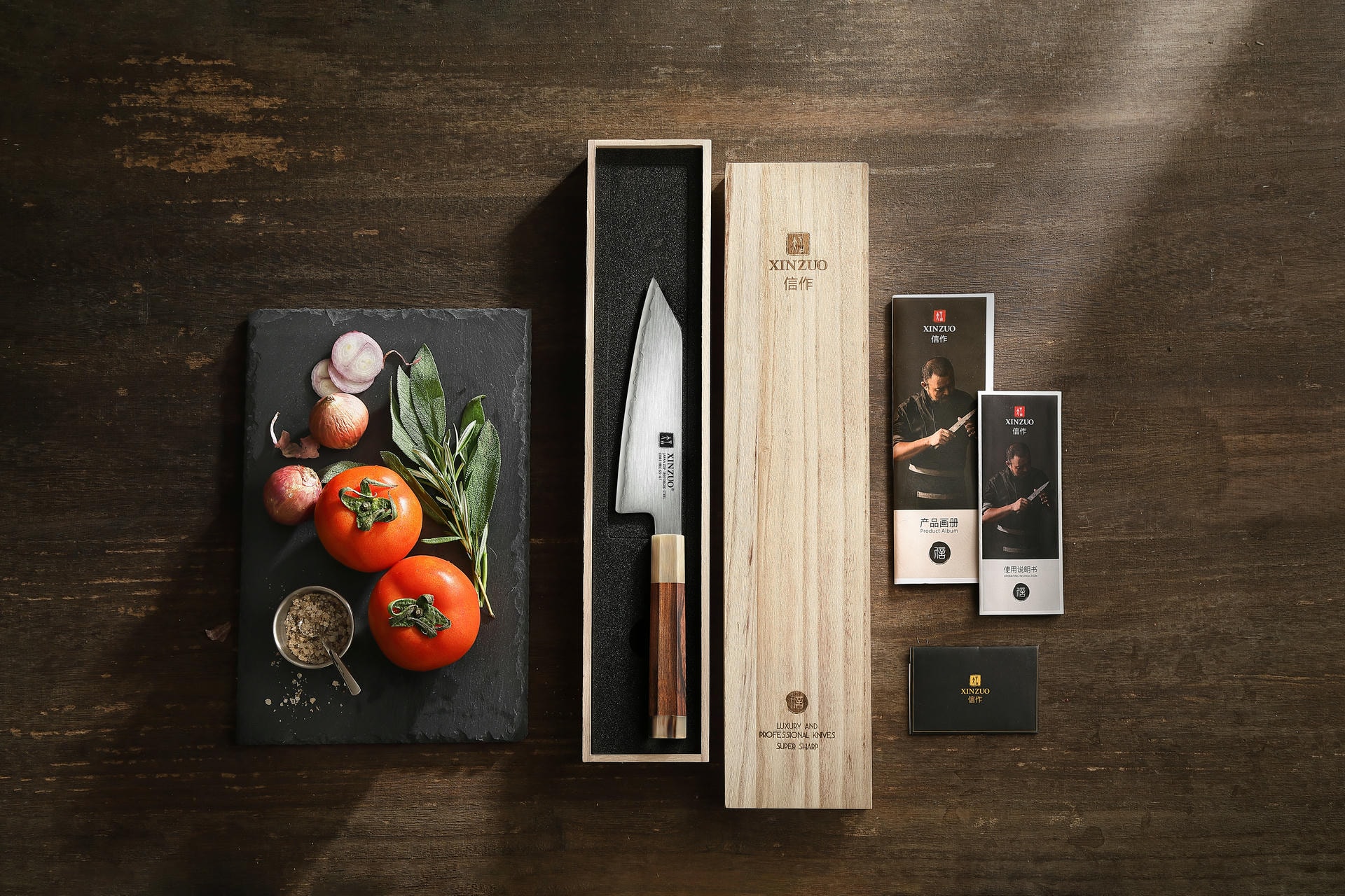 Bunka XinZuo Zhen X05Z ist in einer luxuriösen Holzbox