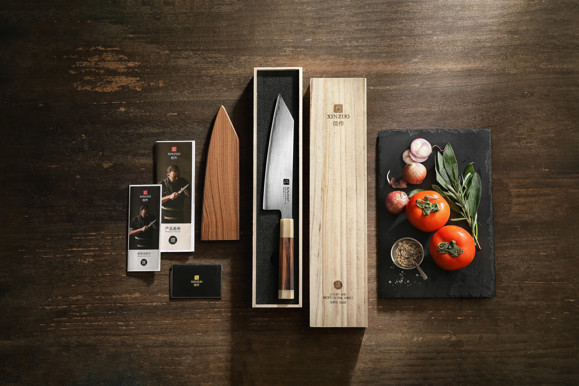 Bunka XinZuo Zhen X05Z ist in einer luxuriösen Holzbox