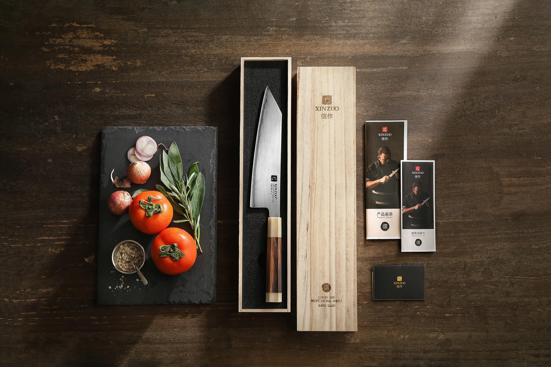 Bunka XinZuo Zhen X05Z ist in einer luxuriösen Holzbox