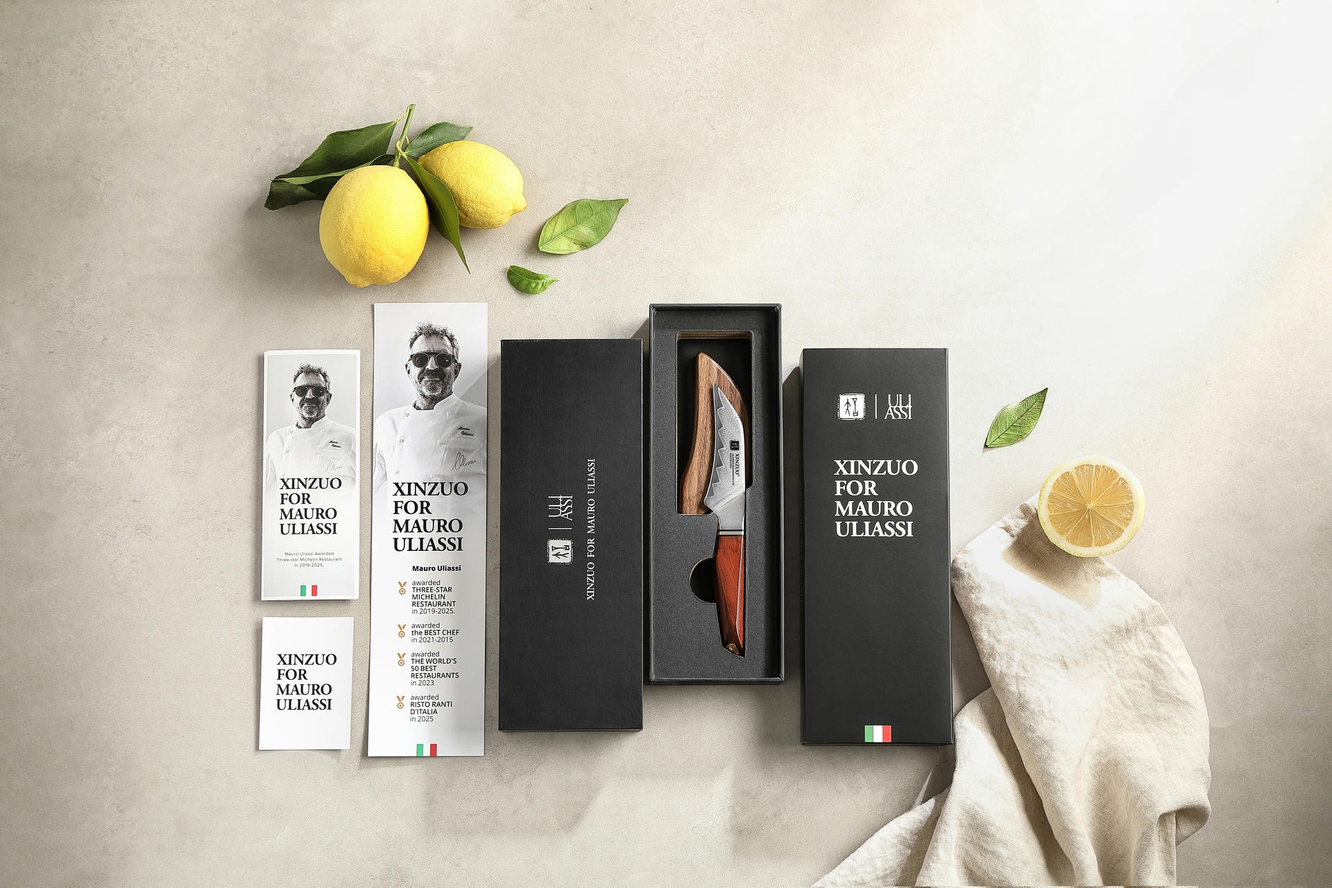 Luxuriöse Geschenkbox Schälmesser XinZuo Xing X03