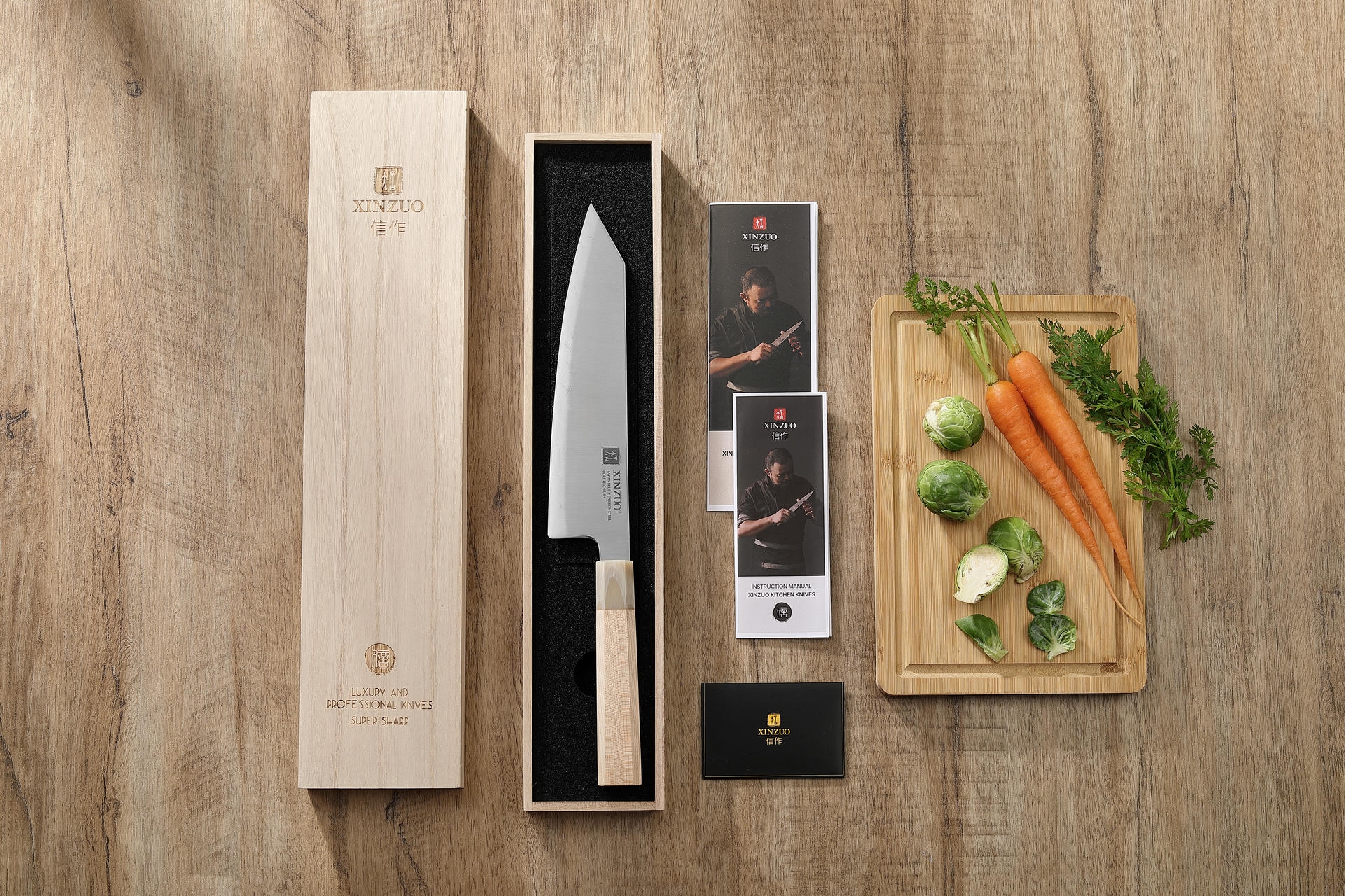 Luxuriöse Geschenkbox Messer Bunka XinZuo Zhen QE PM8M
