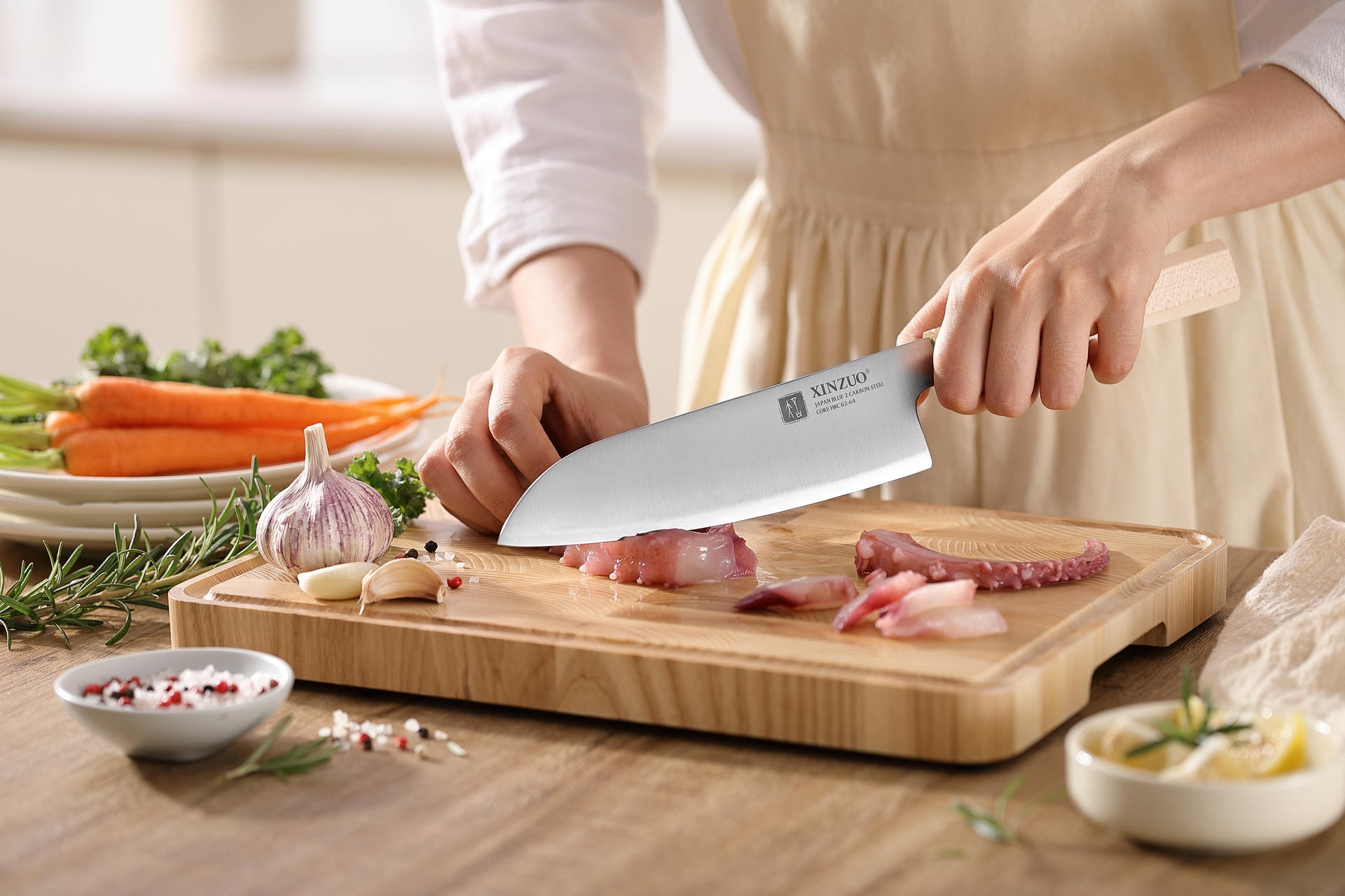 Schneiden mit dem Messer Bunka XinZuo Zhen QE PM8M