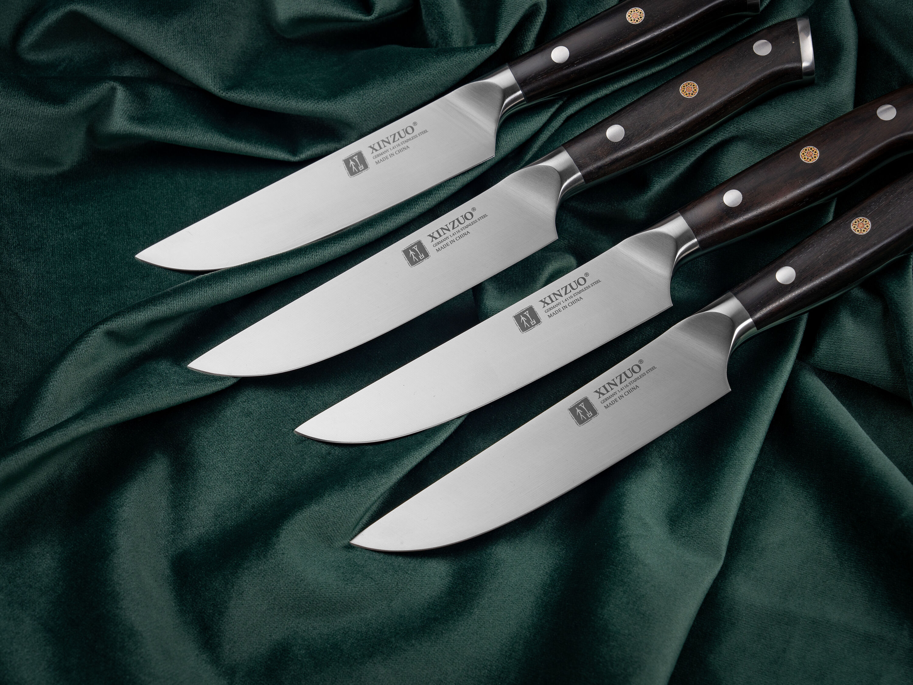Steakmesserset XinZuo Yu B13S klinge
