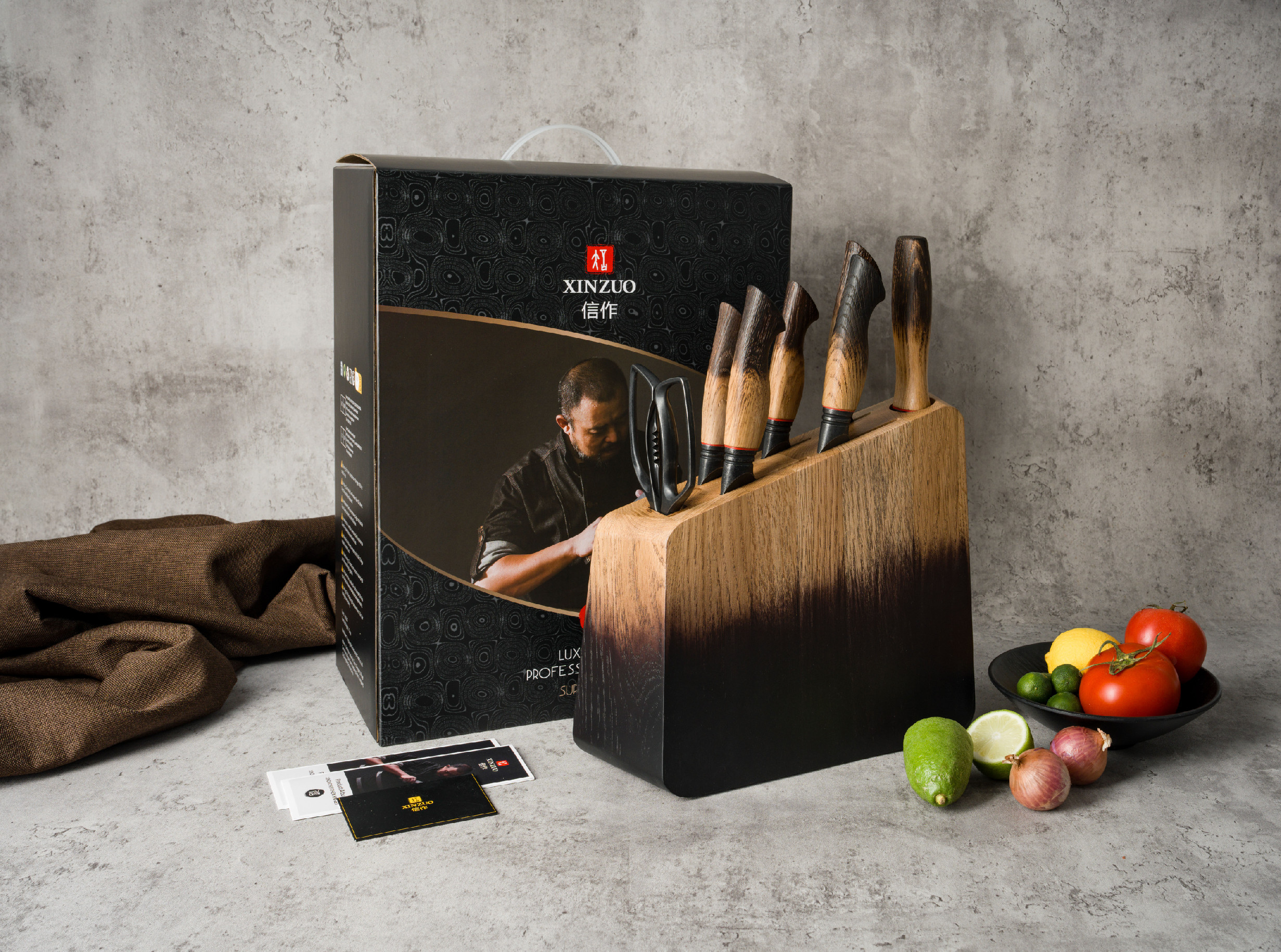 Messerset XinZuo Mo X06 – Geschenkverpackung