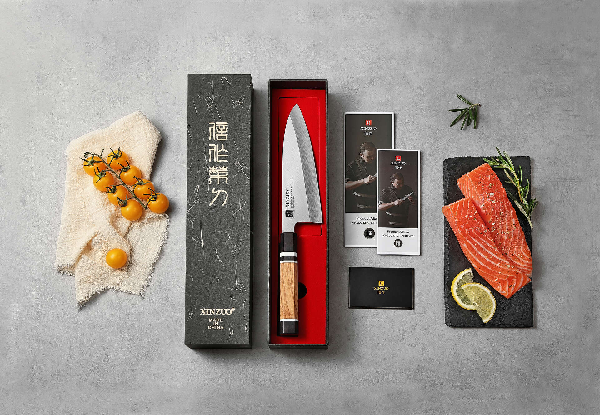 Messer Deba F3S 18 cm in der Geschenkbox