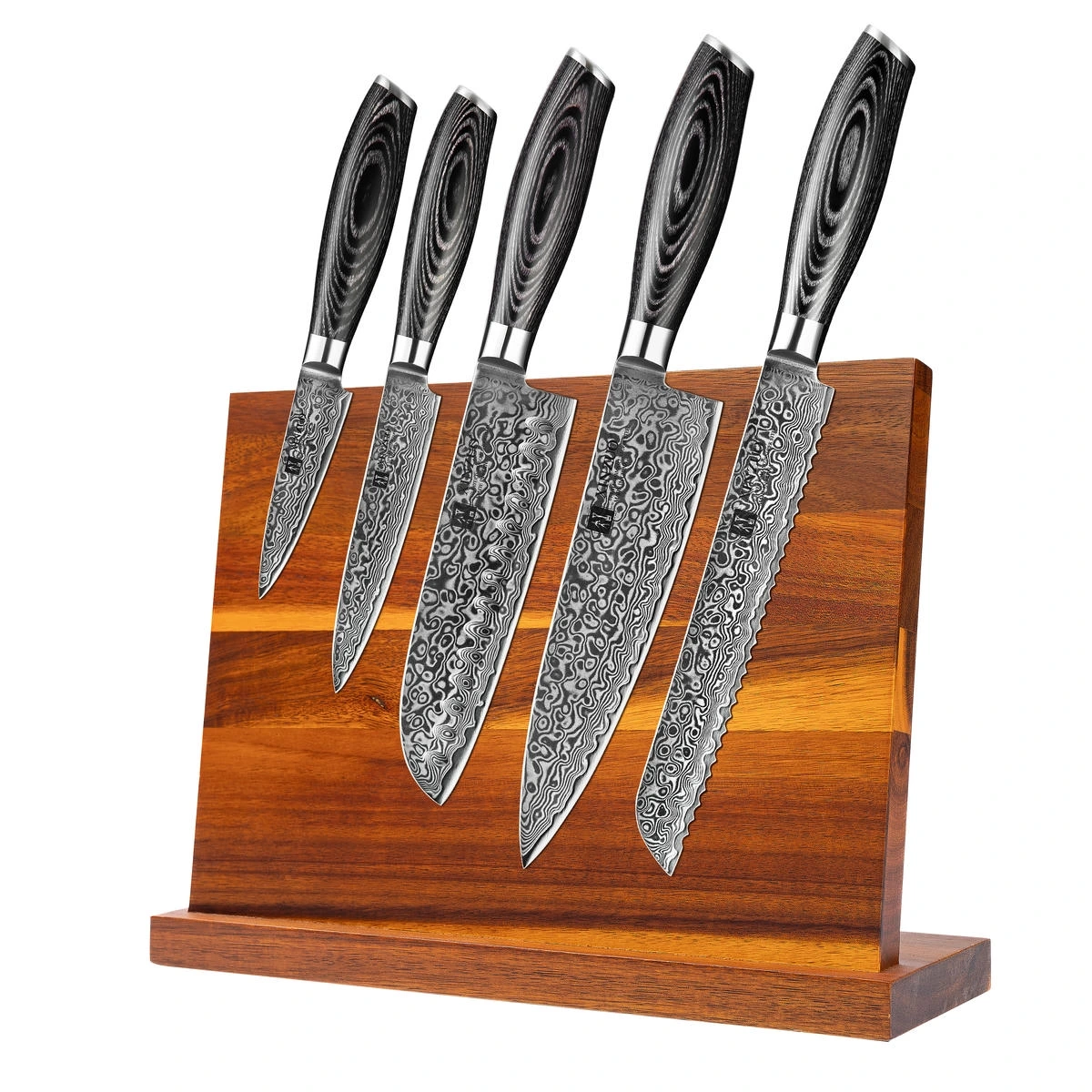 Messerset XinZuo Ya B20 mit Magnet-Messerblock