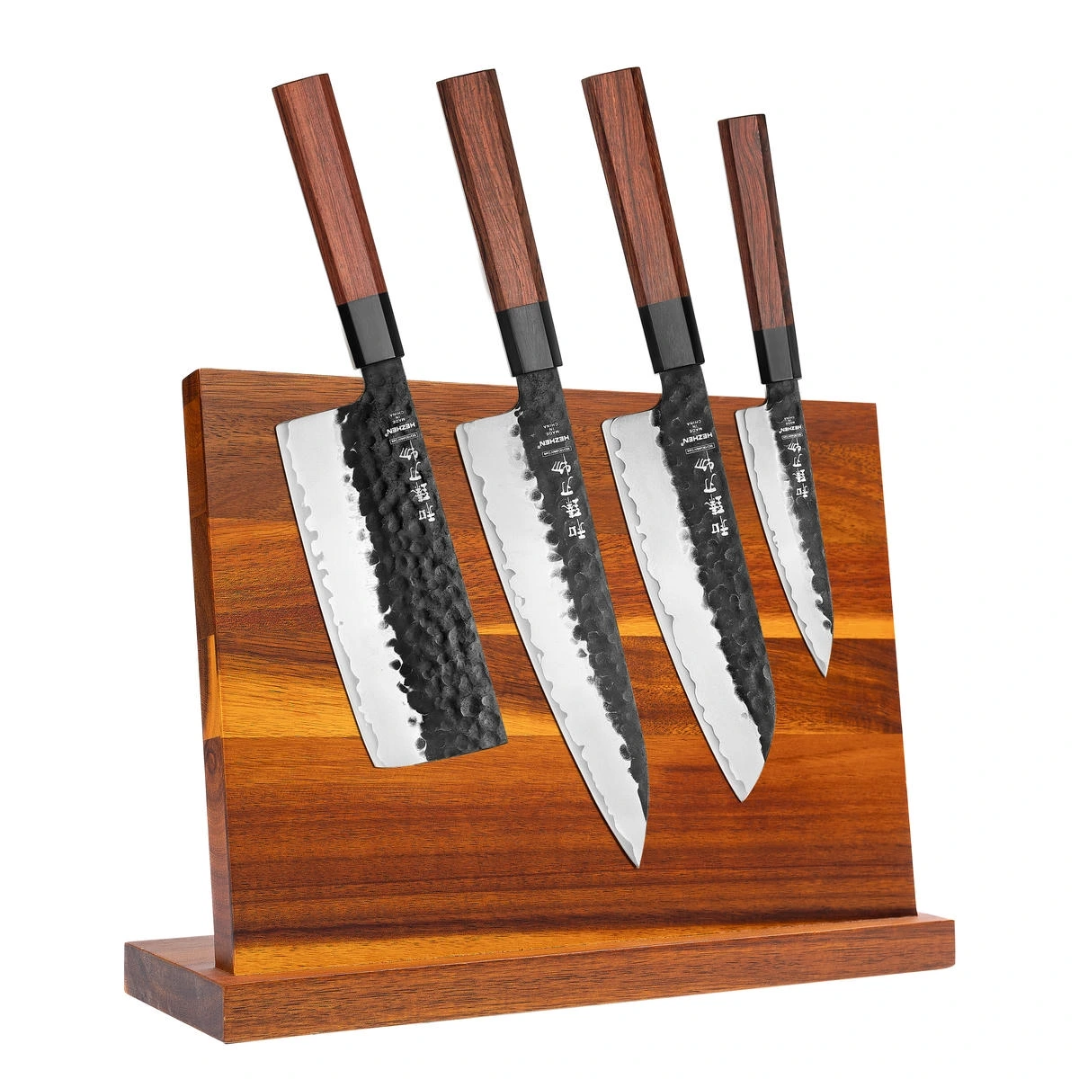 Messerset HezHen PM8S mit Magnet-Messerblock