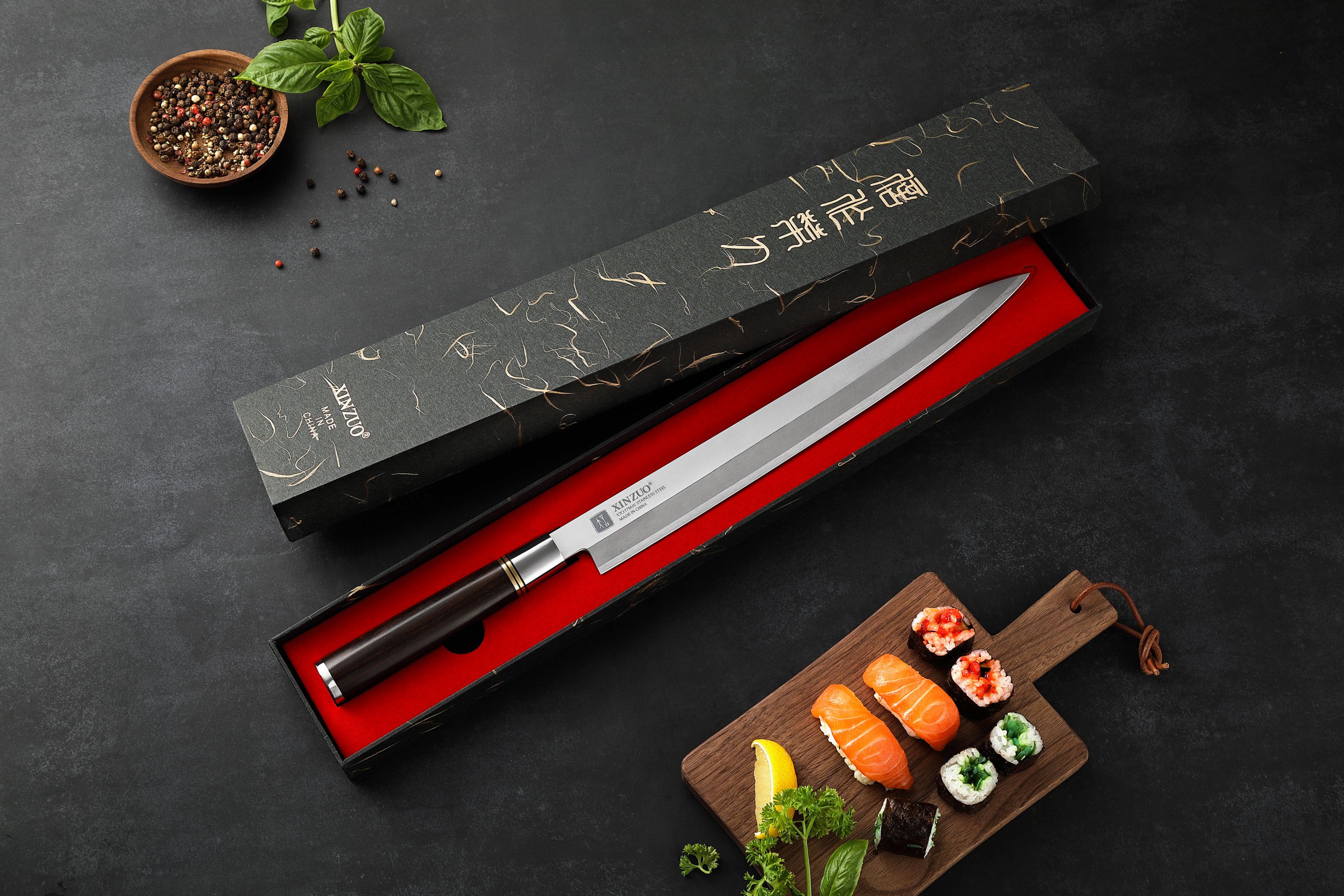 Sashimi Messer in der Geschenkbox