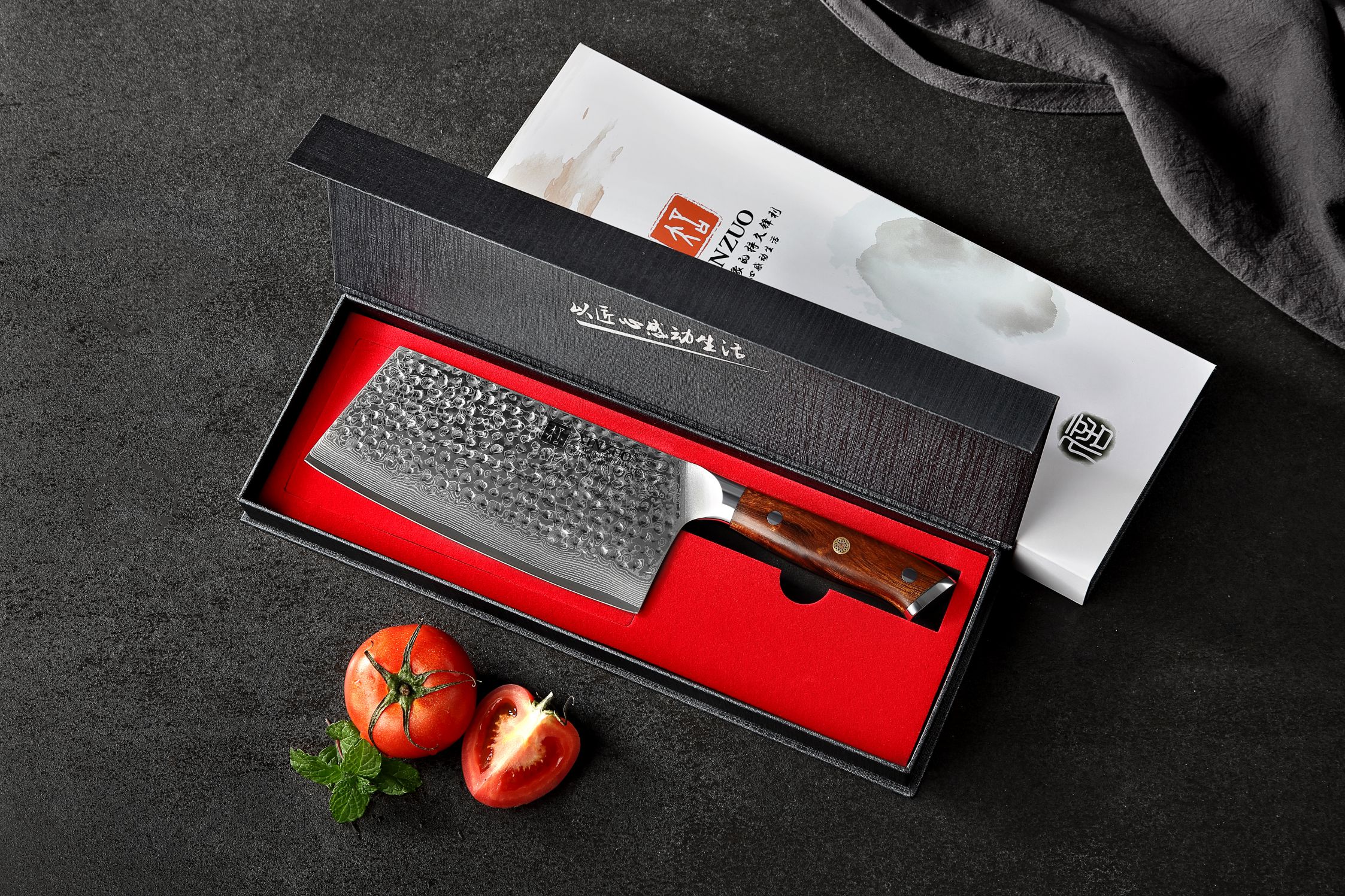 Messer TAO XinZuo Yu B13D in der Geschenkbox