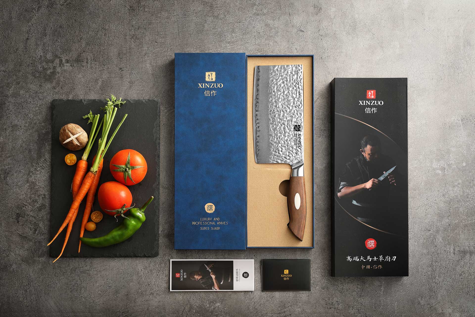 Messer TAO XinZuo Jiang B46W in der Geschenkbox